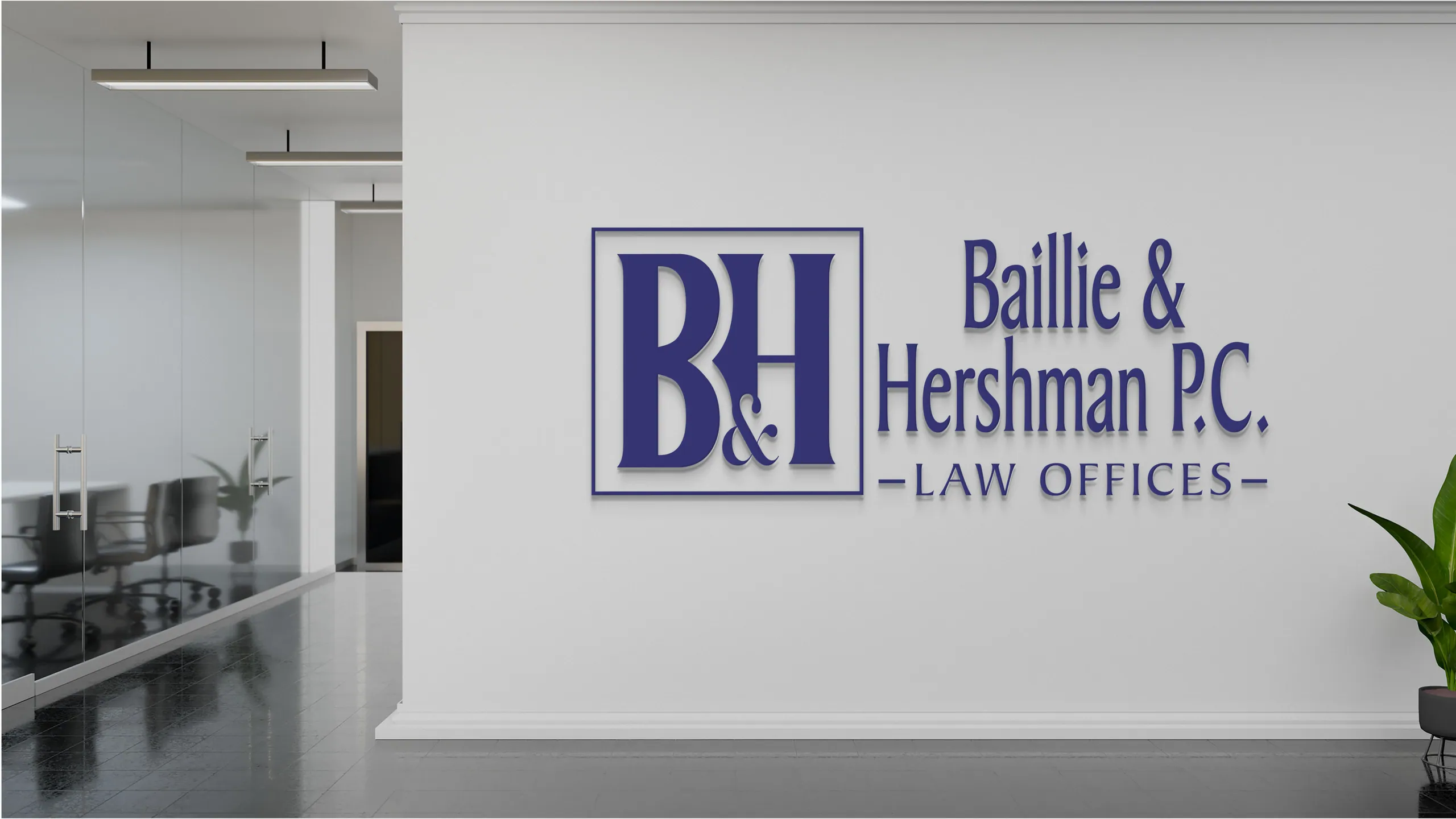 Baillie & Hershman brand identity 1